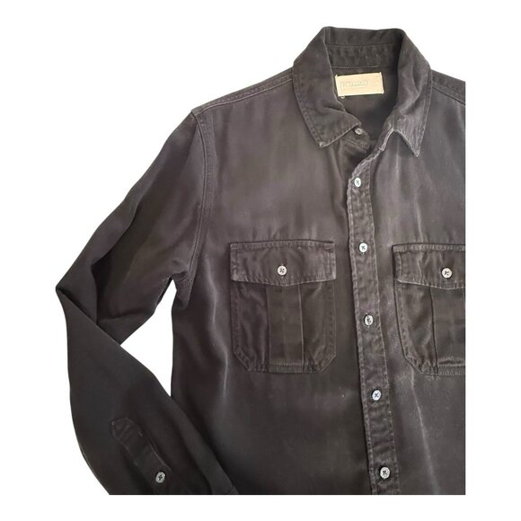 Everlane Mens The Utility Shirt Jacket in Buttersoft~Size XS~Black Casual~L10 06 - Picture 7 of 11